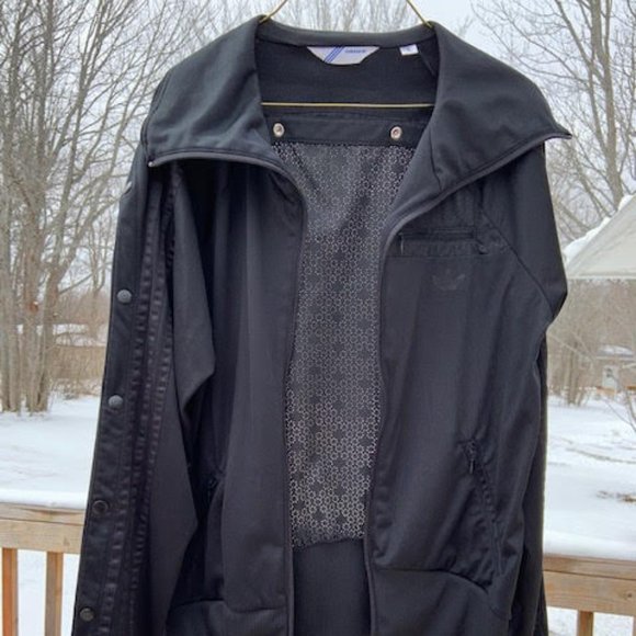 Adidas running jacket black size large - Picture 2 of 11